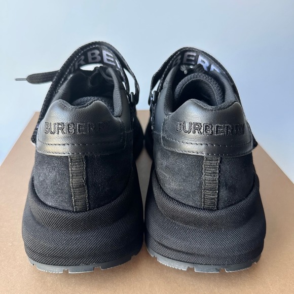 Burberry Ronnie Lace Up Logo Strap Sneaker - Picture 5 of 8